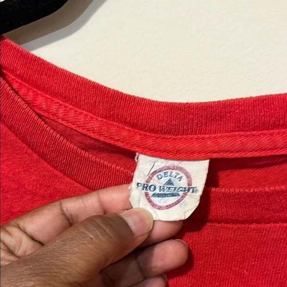 Nickelodeon Rugrats Red  Short Sleeve Tee Size Large - Picture 3 of 4